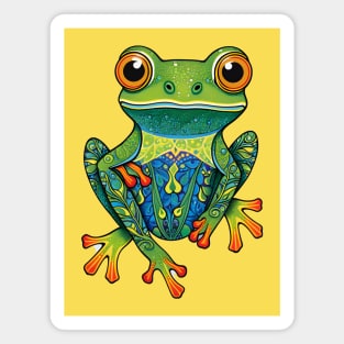 Enchanting Tree Frog Magnet